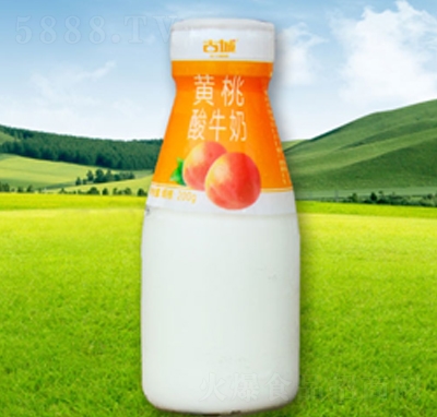 古城瓶裝-黃桃酸牛奶