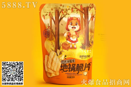 三只松鼠推出新產(chǎn)品中華膨化系列 三只松鼠推出新產(chǎn)品中華膨化系列