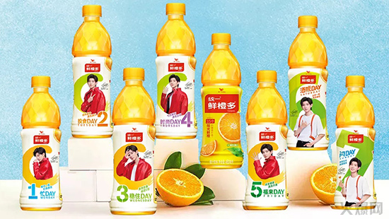 統(tǒng)一鮮橙多星期瓶 統(tǒng)一鮮橙多星期瓶
